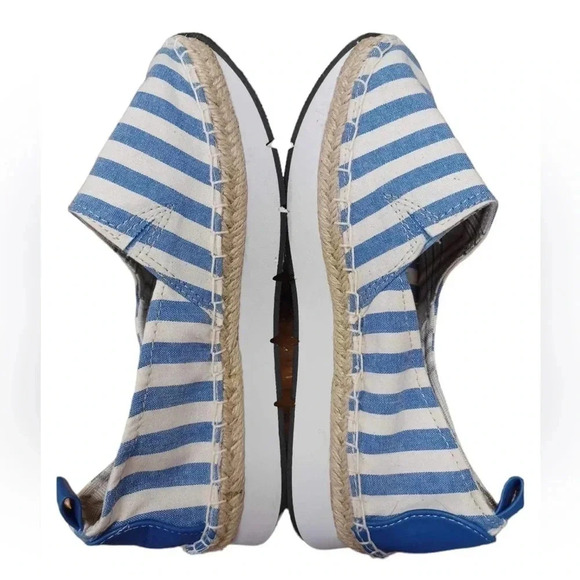United Colors Of Benetton Espadrilles  Blue And White Size 36 - Picture 4 of 8